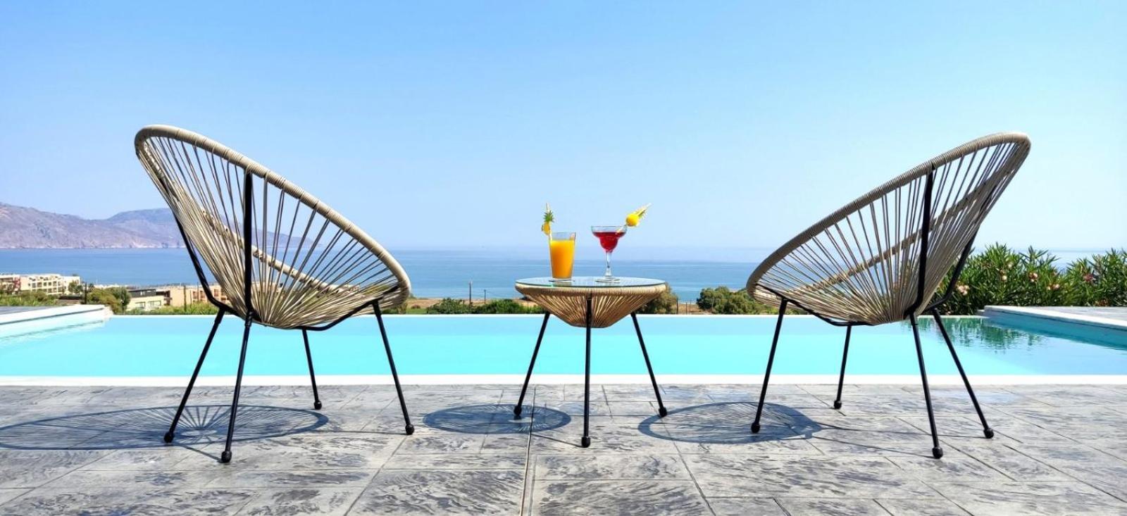 Blue Harmony Villa Dhramia Exterior photo
